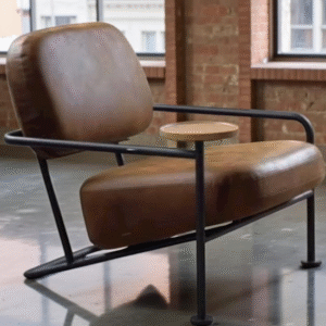 Modern Deri Lounge Koltuk